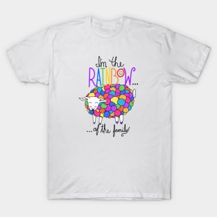 Rainbow Sheep of the Family T-Shirt